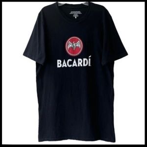 Bacardi Bat Graphic Vintage T-shirt Party Alcohol Liquor Rum Drinks Drinking